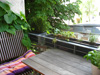 Pflanzen Dachterrasse Balkonbepflanzung Balkongestaltung Sitzecke Balkon